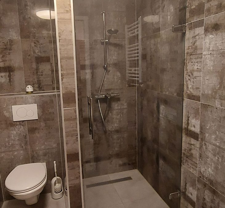 Douchewand Nice met 1 openslaande deur