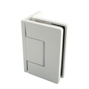 Estlegno wand-glas scharnier mat wit (WH)