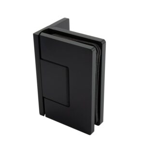 Estlegno wand-glas scharnier mat zwart (MBL)
