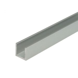 Alu U-profiel 15x15x15x2 - Aluminium