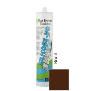 Zwaluw Silicone NO - koker 310 ml - bruin