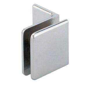 Glasklem 3465 wand-glas glans chroom